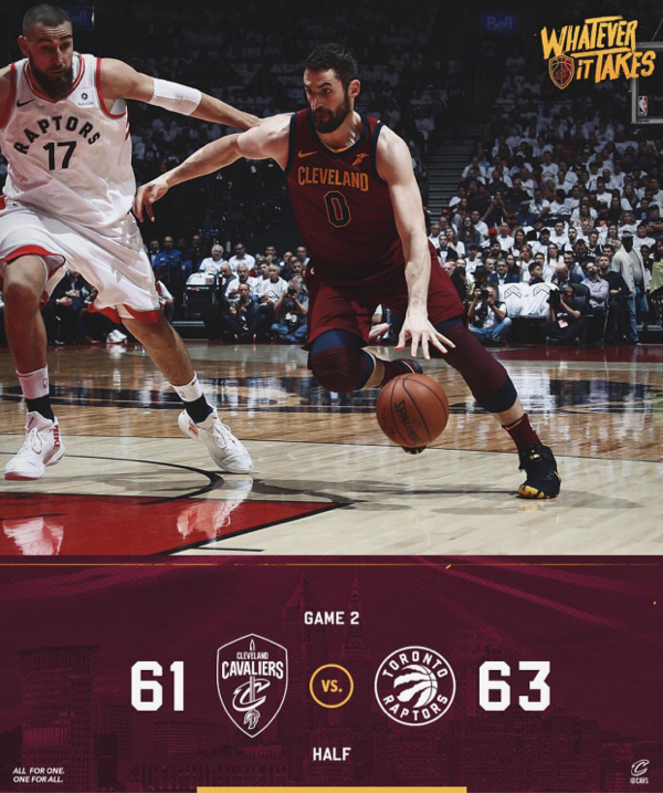 Cleveland Cavaliers Mengalahkan Toronto Raptors di Game 2