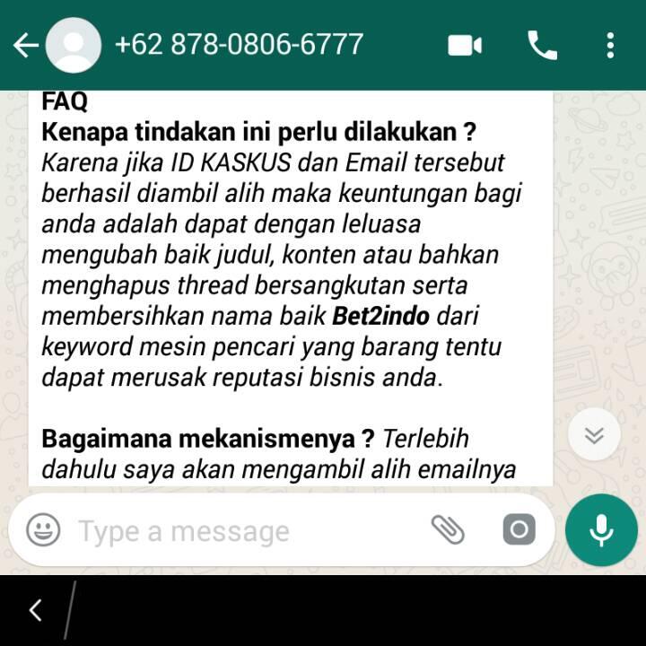 klarifikasi bet2indo soal manusia 1 ini > @travopad