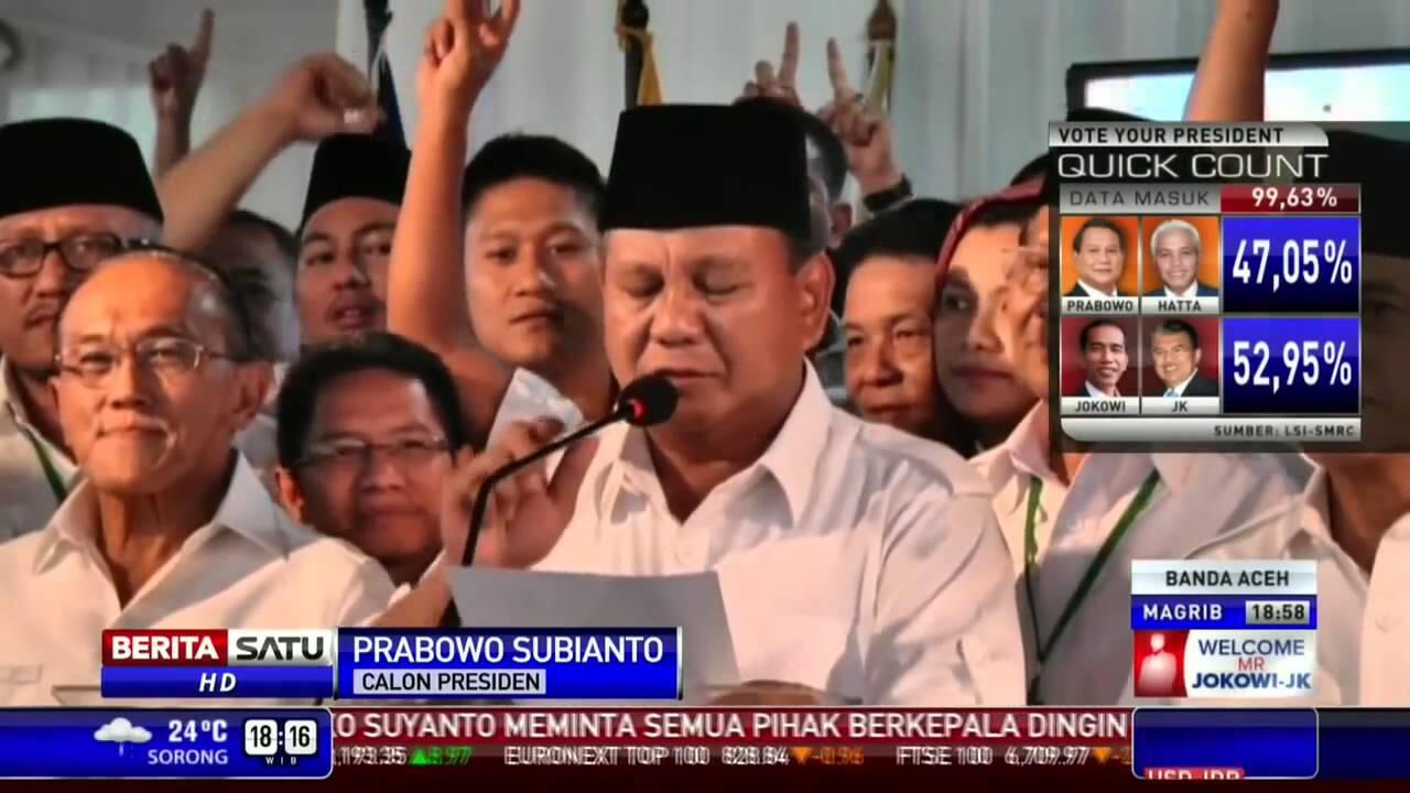 Prabowo: Survei Itu Tergantung Siapa yang Bayar