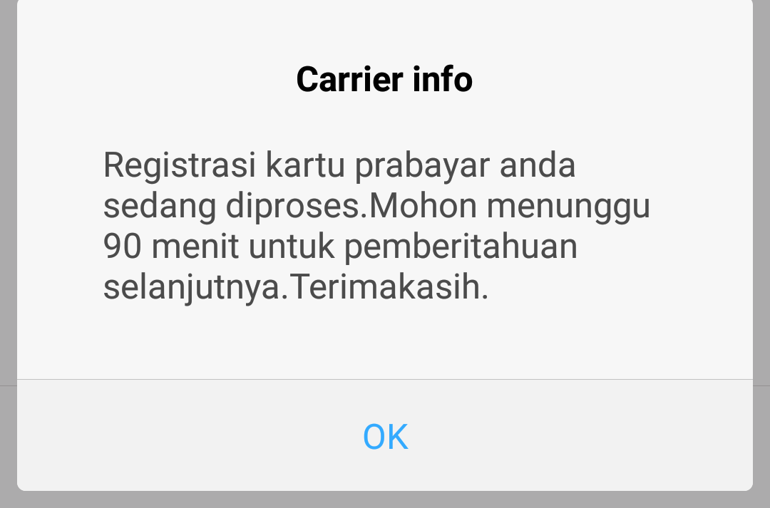 KECEWA BELI PERDANA XL HOME TIDAK BISA DI REGISTRASI