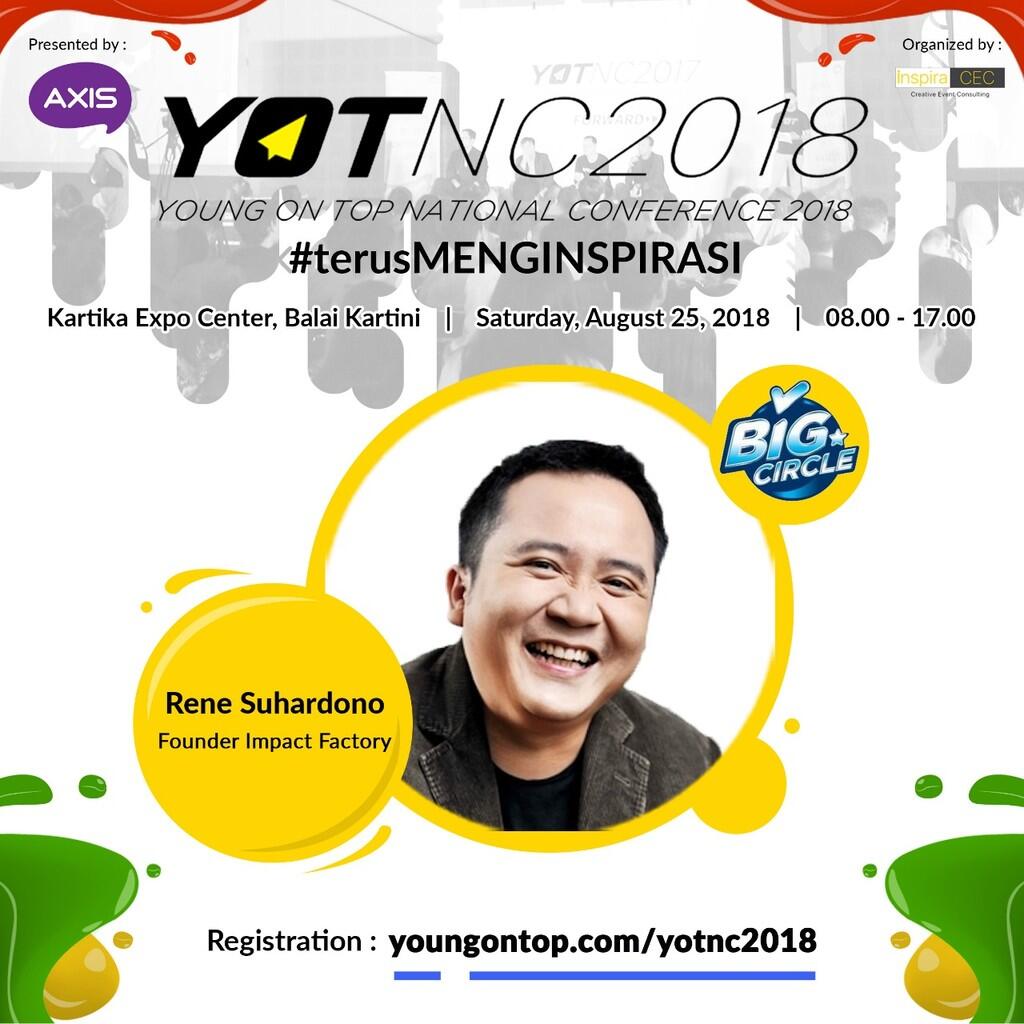 Yuk Kenalan Sama Rene Suhardono, Founder Impact Factory