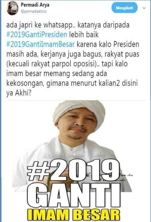 Muncul Lagi Surat Rizieq untuk Presiden Jokowi