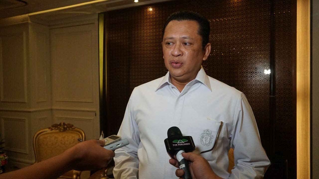 Temui Jokowi di Istana, Bamsoet Bahas Pengganti Sekjen DPR