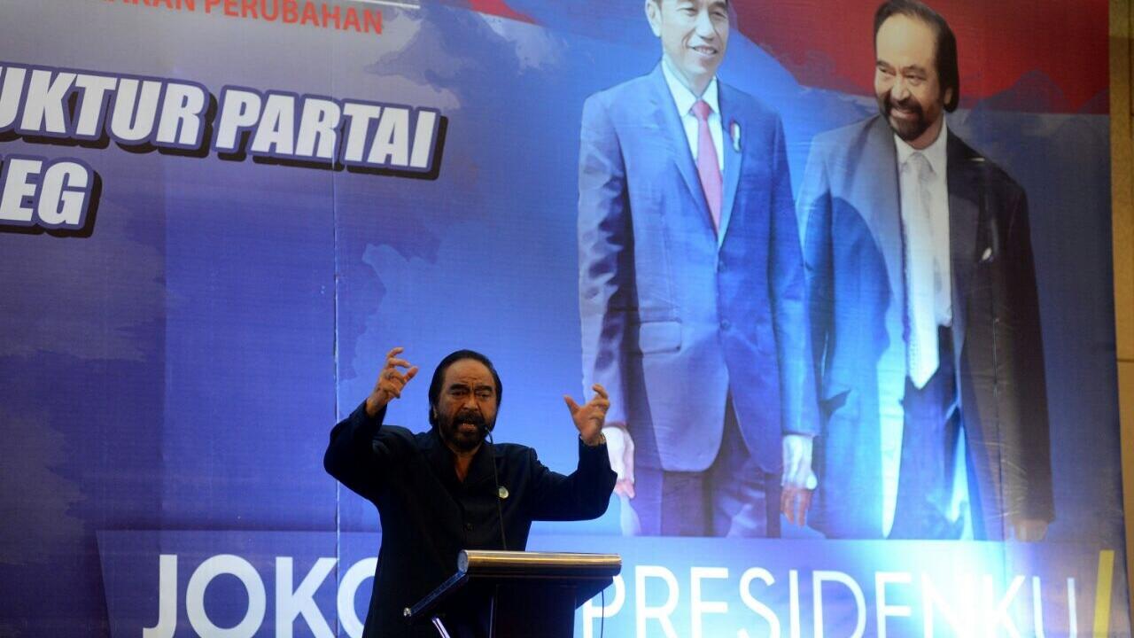 Surya Paloh Minta Aparat Pro Aktif Tindak Kegiatan Politik di CFD