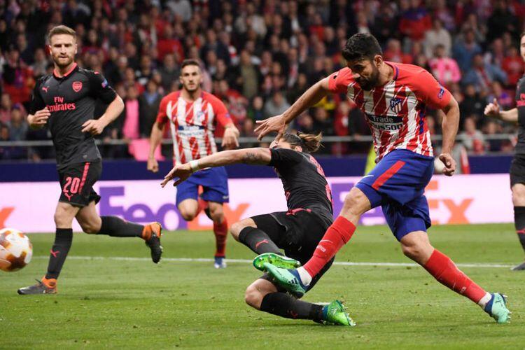 Goal Diego Costa Memastikan Arsenal Nol Gelar Musim Ini