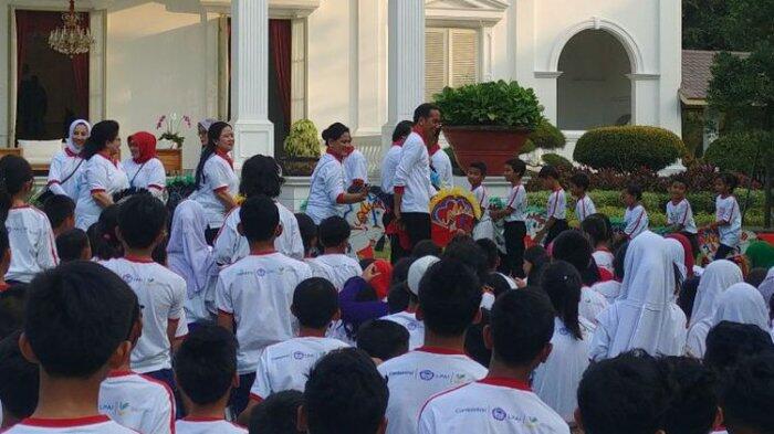 "Siapa Nama Ibu Menko PMK?", Jokowi Tertawa Terpingkal-pingkal Dengar Jawaban Anak