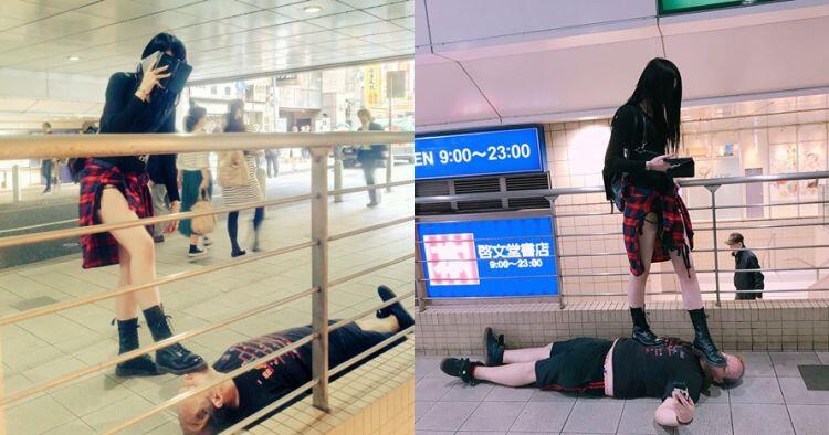 Viral foto bule kepalanya diinjak, alasannya diluar akal sehat bro !!! *edian tenan!
