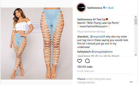 Kegilaan Designer Fashion Menciptakan 'Wild Thang' Jeans Terbuka Bagi Wanita