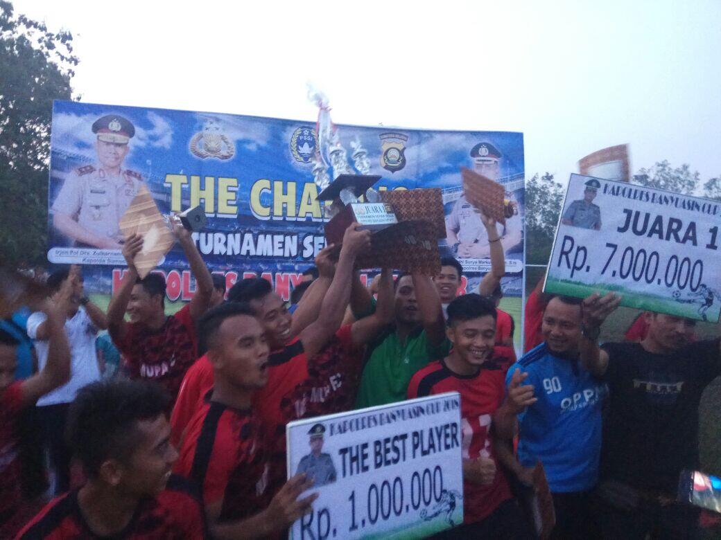Adu Penalti, Muara Padang FC Juara Kapolres Cup 2018
