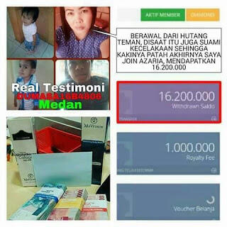 Bisnis Toko Online Azaria Amazing Store Dengan Income Jutaan Rupiah Per hari