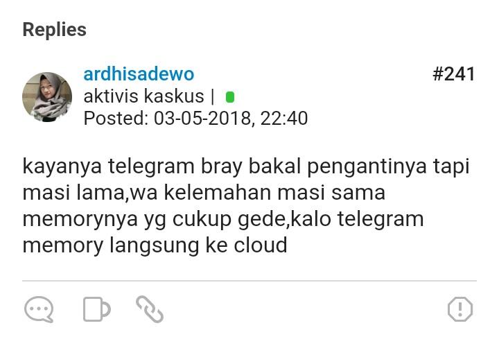 Ini Buktinya, Jika Telegram Bakal Kalahkan WhatsApp (Menurut kaskuser)