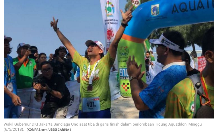 Tak Kunjung Tiba di Garis Finish, Sandiaga Ternyata Mampir ke Homestay Warga