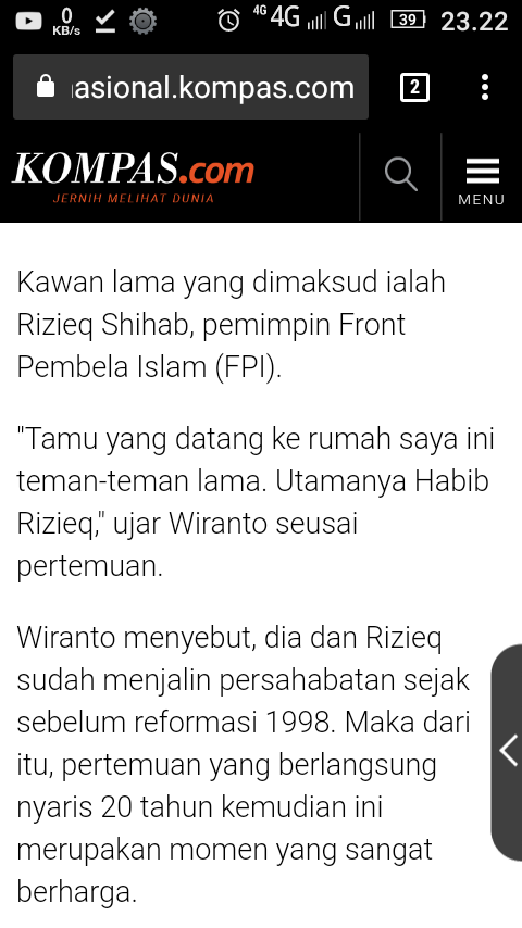 Re Setelah HTI, Pemerintah Kaji Pembubaran FPI