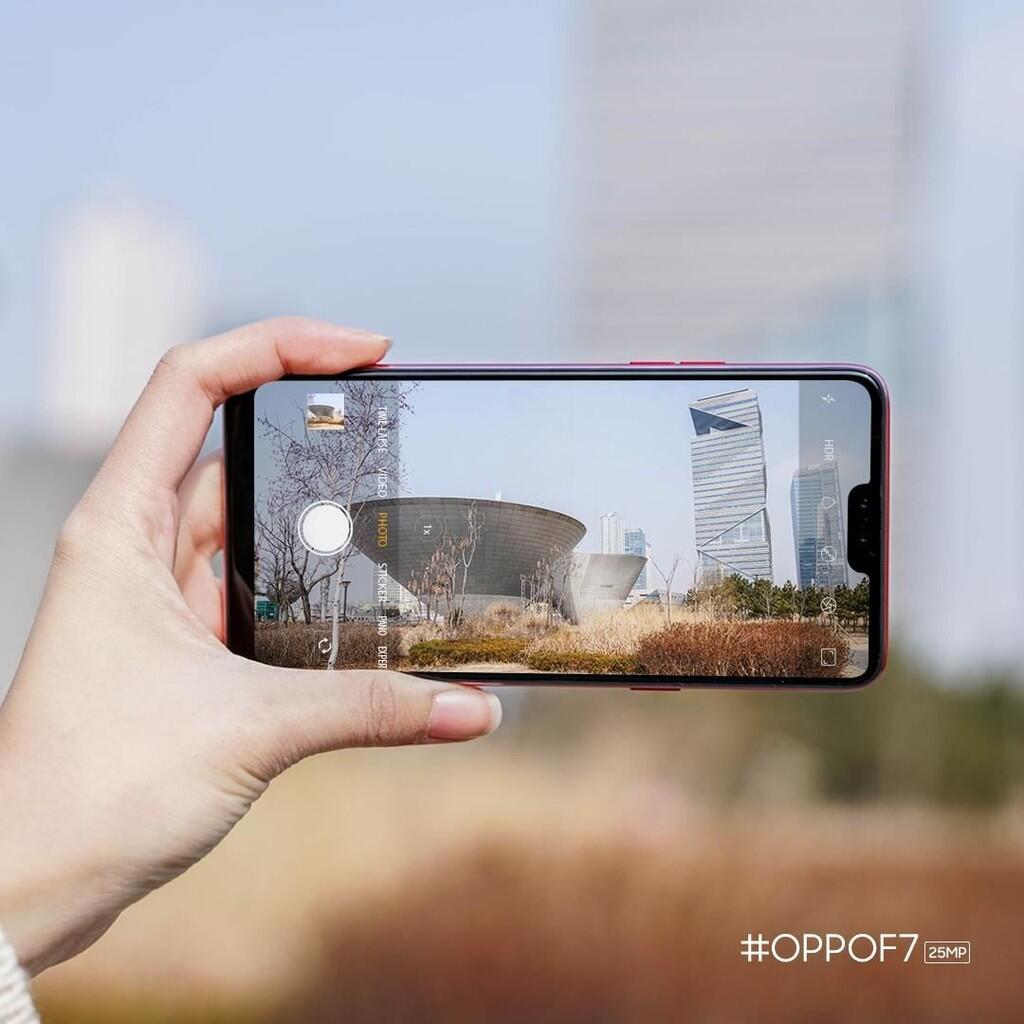 Oppo F7 Smartphone Secantik Chelsea Islan #GodaanOPPOF7