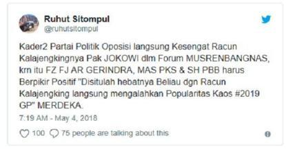 Djarot: Pak Jokowi Itu Banyak Kerja, Bukan Banyak Omong...