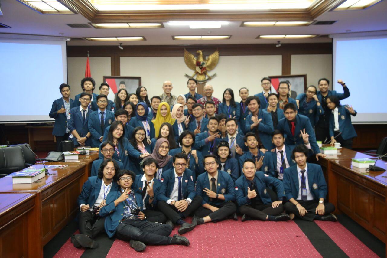 Pelajari Adminduk, BEM Fakultas Hukum Undip Kunjungi Kemendagri