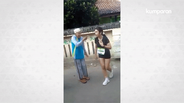 Pengurus Ponpes Jelaskan Sebab Pengadangan Pelari Berpakaian Minim
