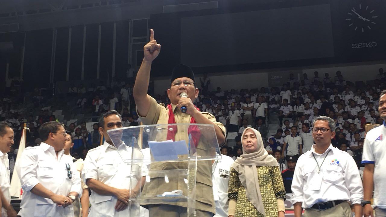 Gerindra: Prabowo Dipasangkan Siapa Saja Menang, Kalah Kalajengking