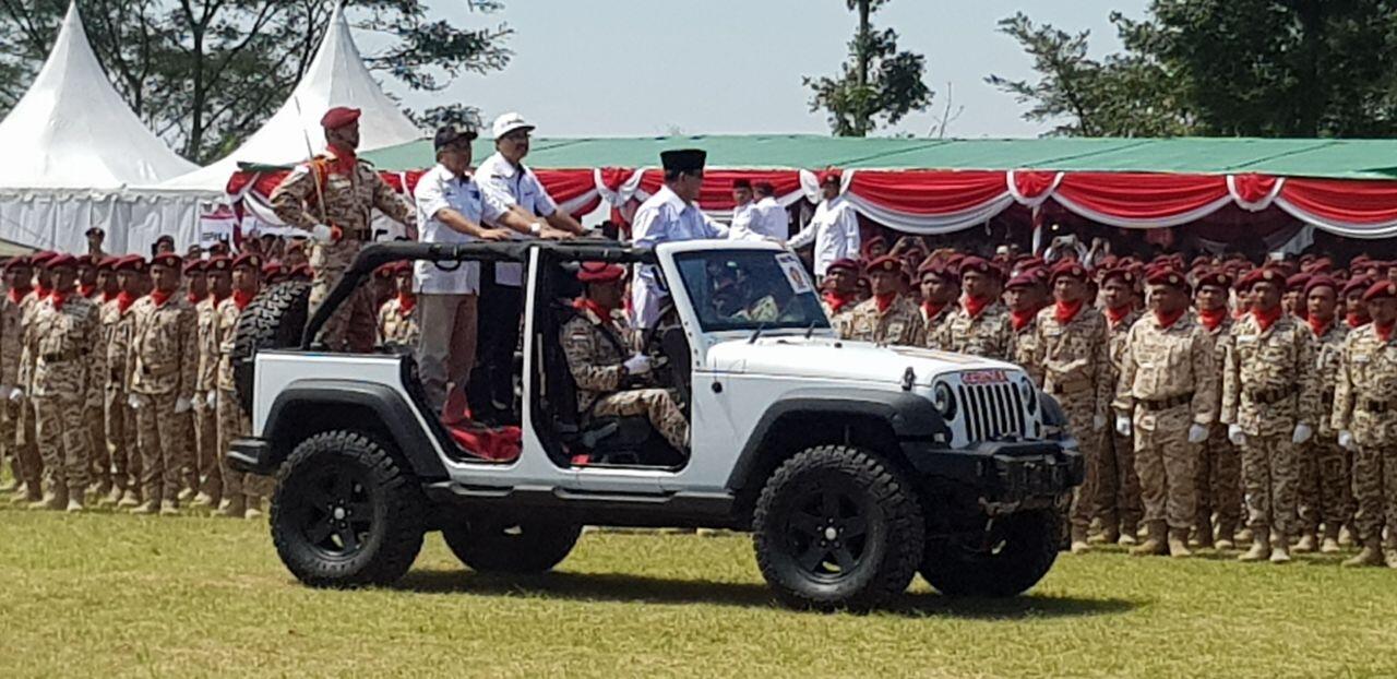 Prabowo: Menangkan Gus Ipul Dulu, Pilpres Belakangan