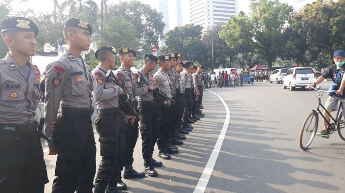 Deklarasi #2019GantiPresiden, Ratusan Relawan Memadati Kawasan Patung Kuda
