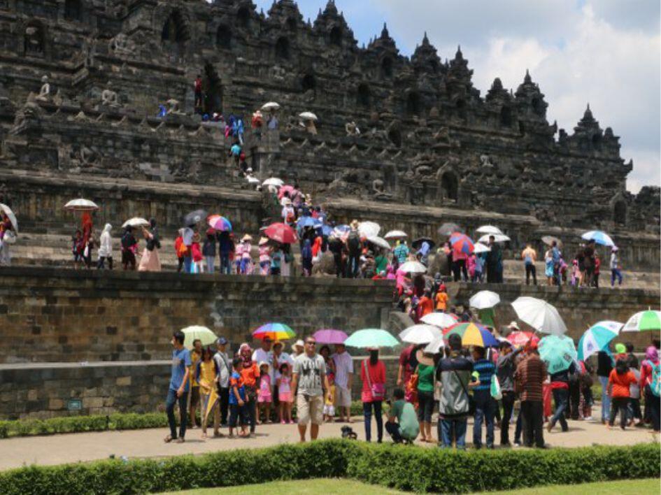 Sifat Wisatawan Lokal di Candi Borobudur