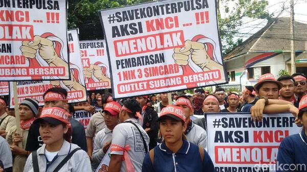 Bakal Demo Lagi, Pedagang SIM Card Tuntut Menkominfo Lengser
