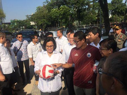 Sandi Ingatkan Fasilitas Publik Bukan untuk Politik