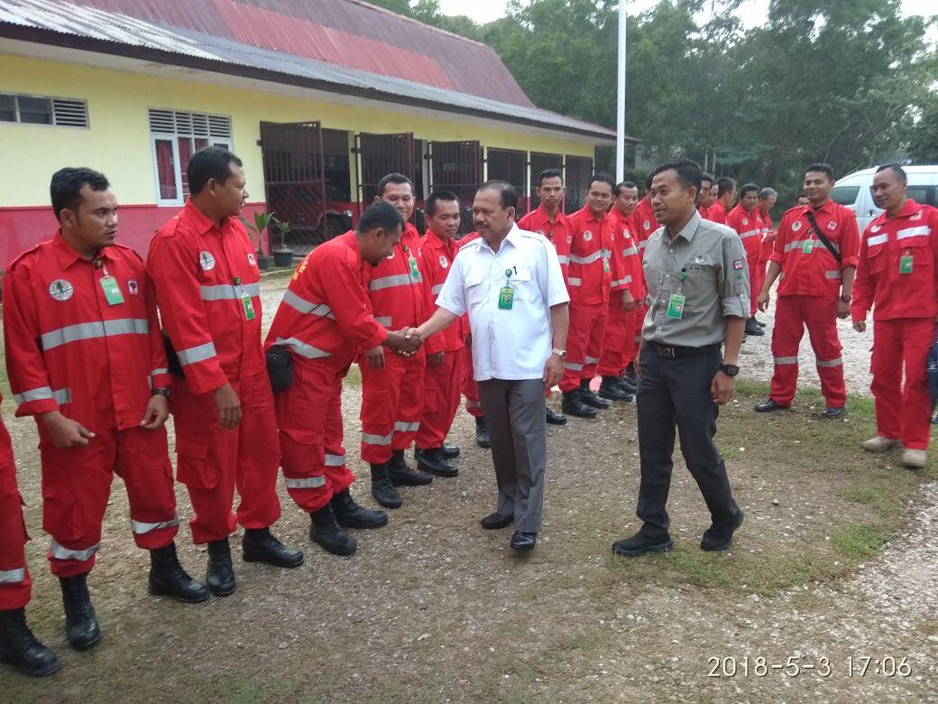 Brigade Manggala Agni Tingkatkan Kapasita Fisik Pencegahan Karhutla