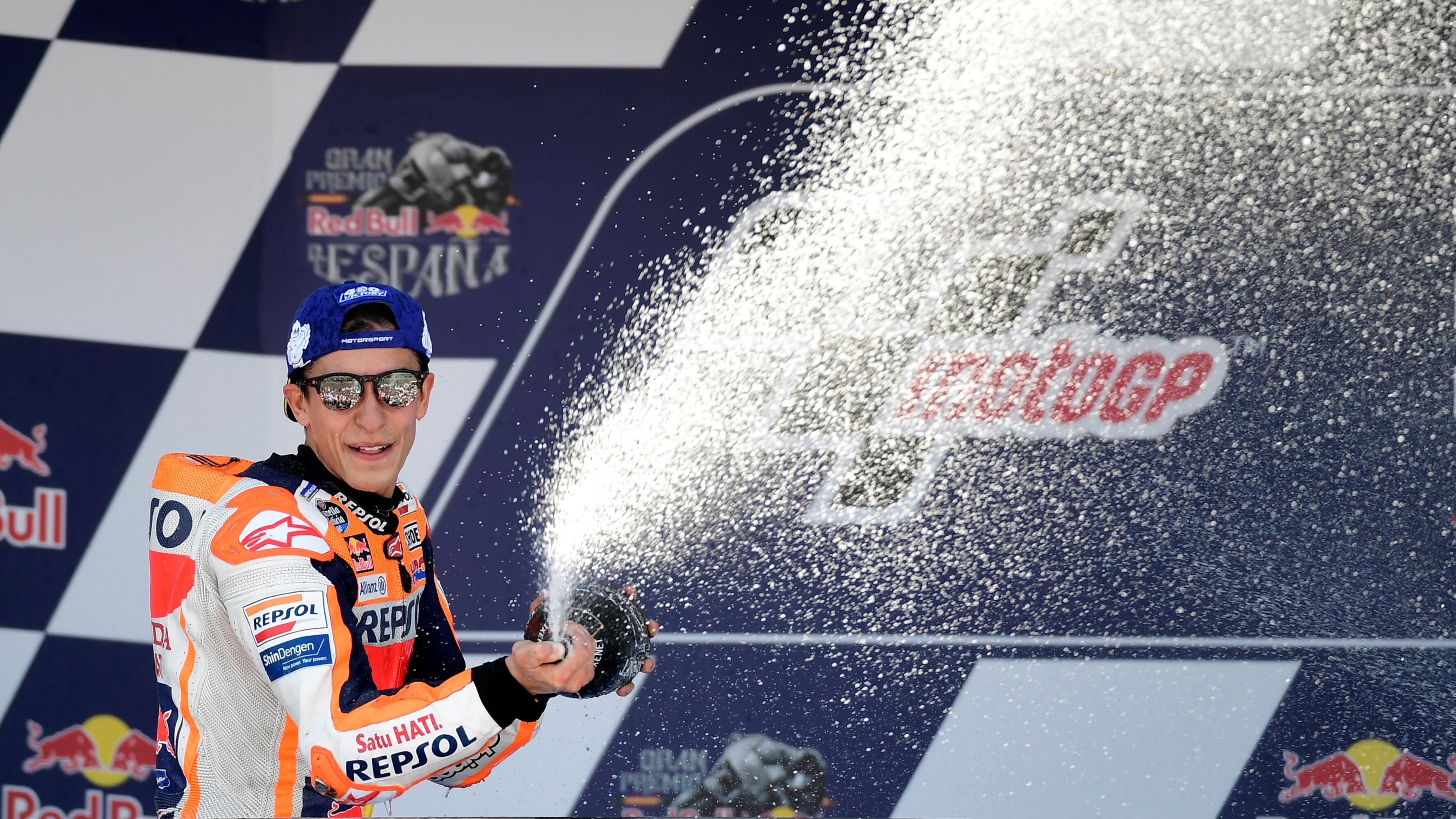 Ban Medium yang Antarkan Marquez pada Kemenangan di Jerez
