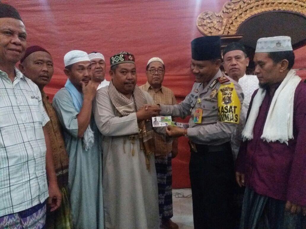 AKP hipni Ajak Jemaah Masjid Bautusalam Bersama Jaga Kamtibmas