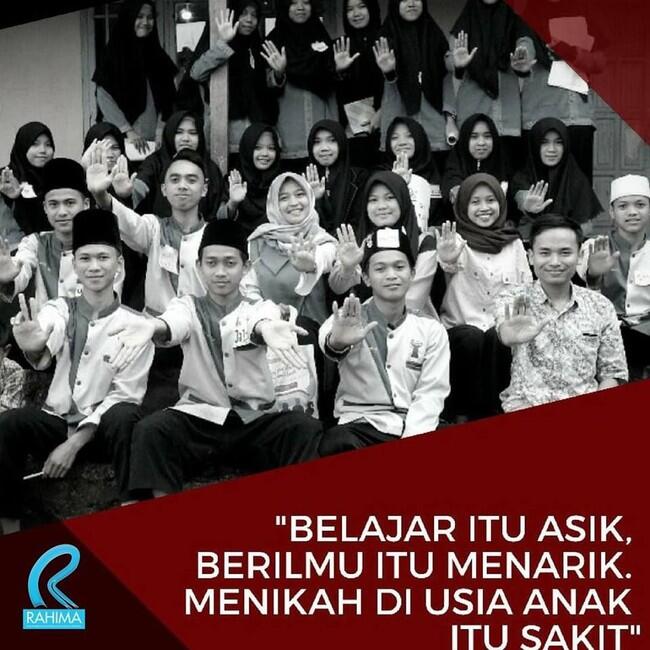 16 Pesantren di Garut Gelorakan Kampanye Cegah Pernikahan Anak