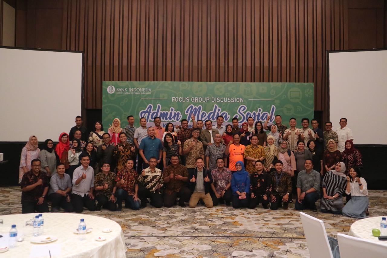 BI Gelar FGD, Tingkatkan Kolaborasi antar Pengelola Media Sosial K/L
