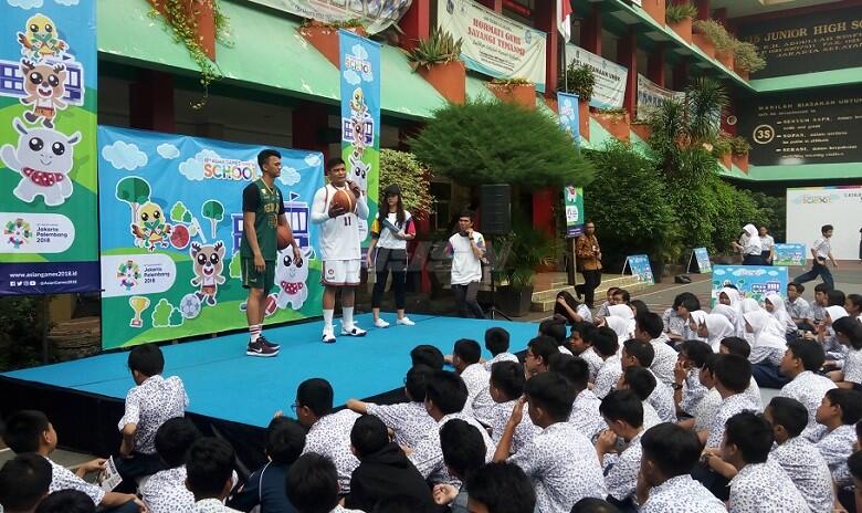 Asian Games Goes to School Sambangi SMPN 115 Tebet