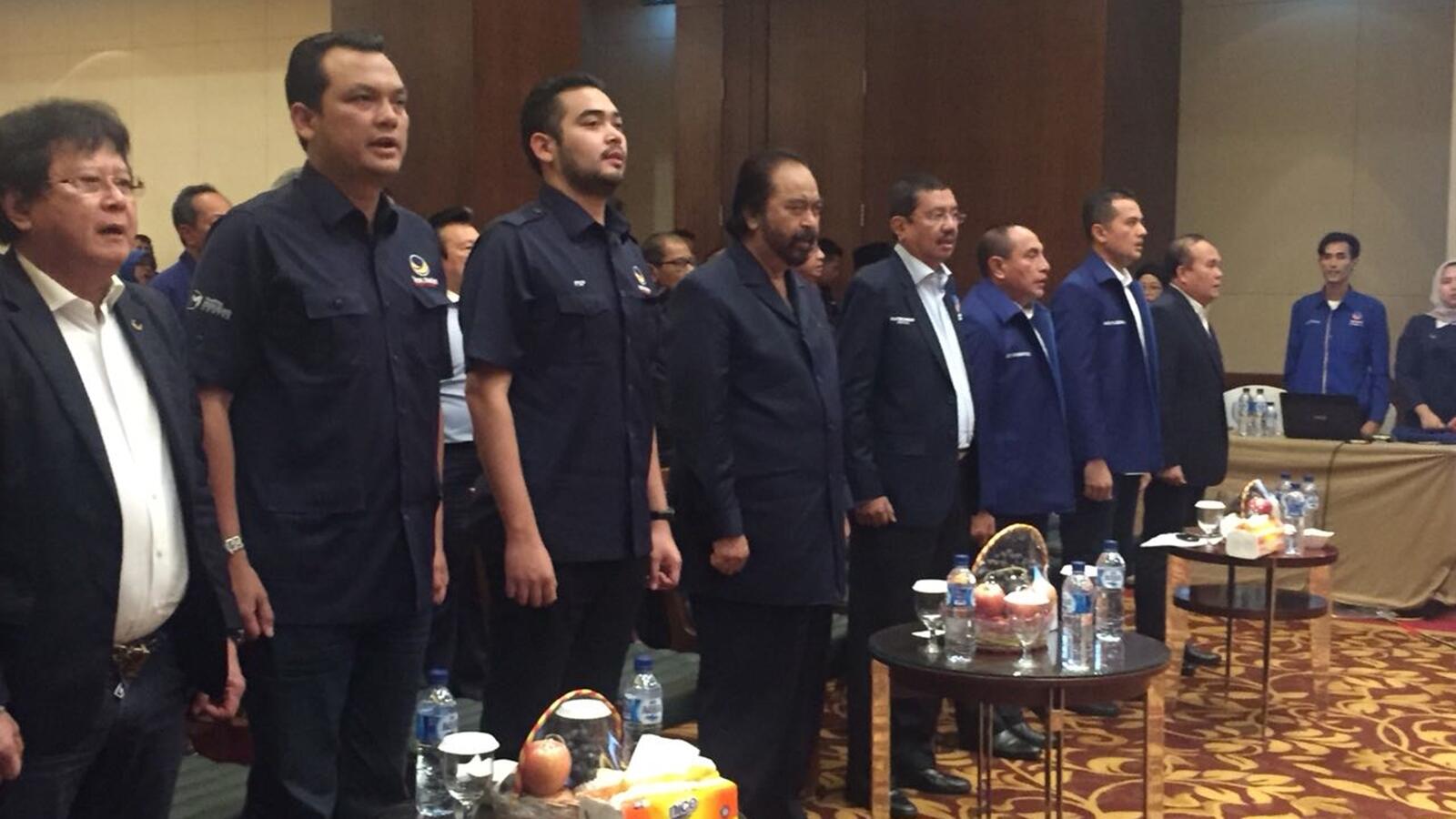 Surya Paloh hingga Edy Rahmayadi Hadiri Rakorwil NasDem di Medan