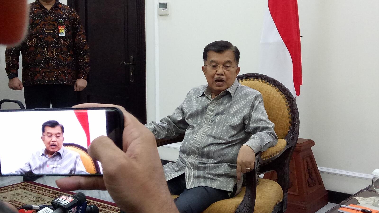 JK Bantah Pertemuan dengan Sandi Bahas Pilpres 2019