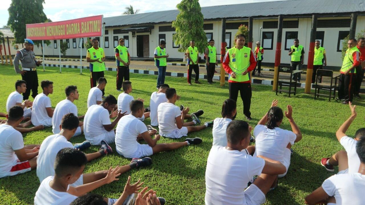 Masuk Polisi Gratis, Tes Diawasi CCTV