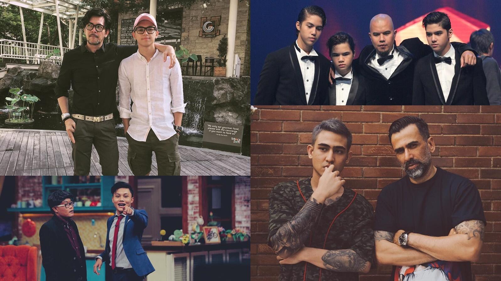 9 Selebriti Pria dan Putra Mereka yang Juga Eksis di Dunia Hiburan