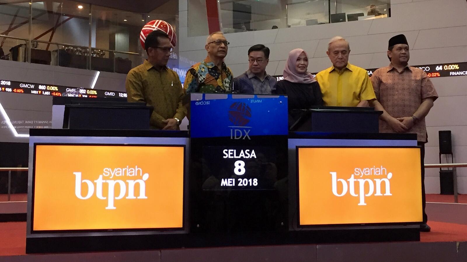 BTPN Syariah Resmi Melantai di Bursa, Harga Saham Rp 975 per Lembar