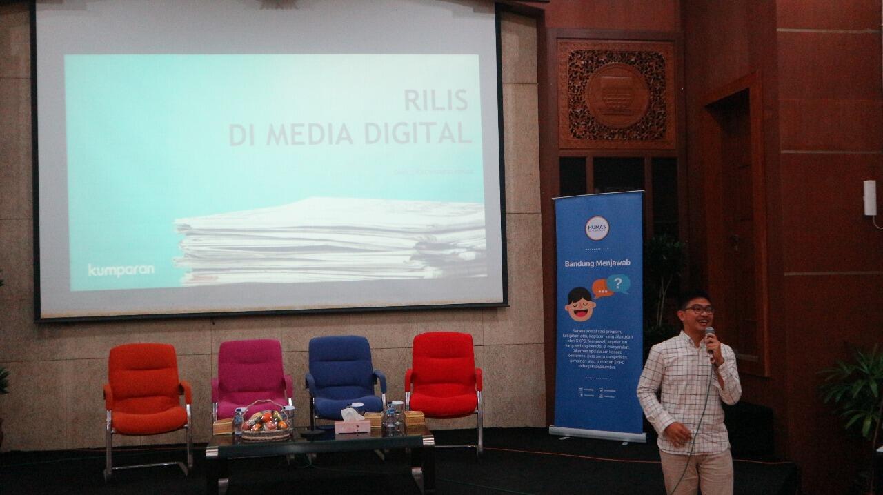 kumparan Berbagi 'Rahasia' Cara Penulisan Rilis di Media Digital