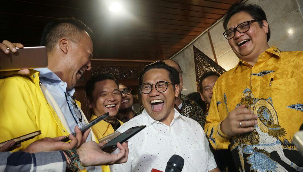 Cak Imin Sambangi Rumah Airlangga, Minta Restu Jadi Cawapres Jokowi