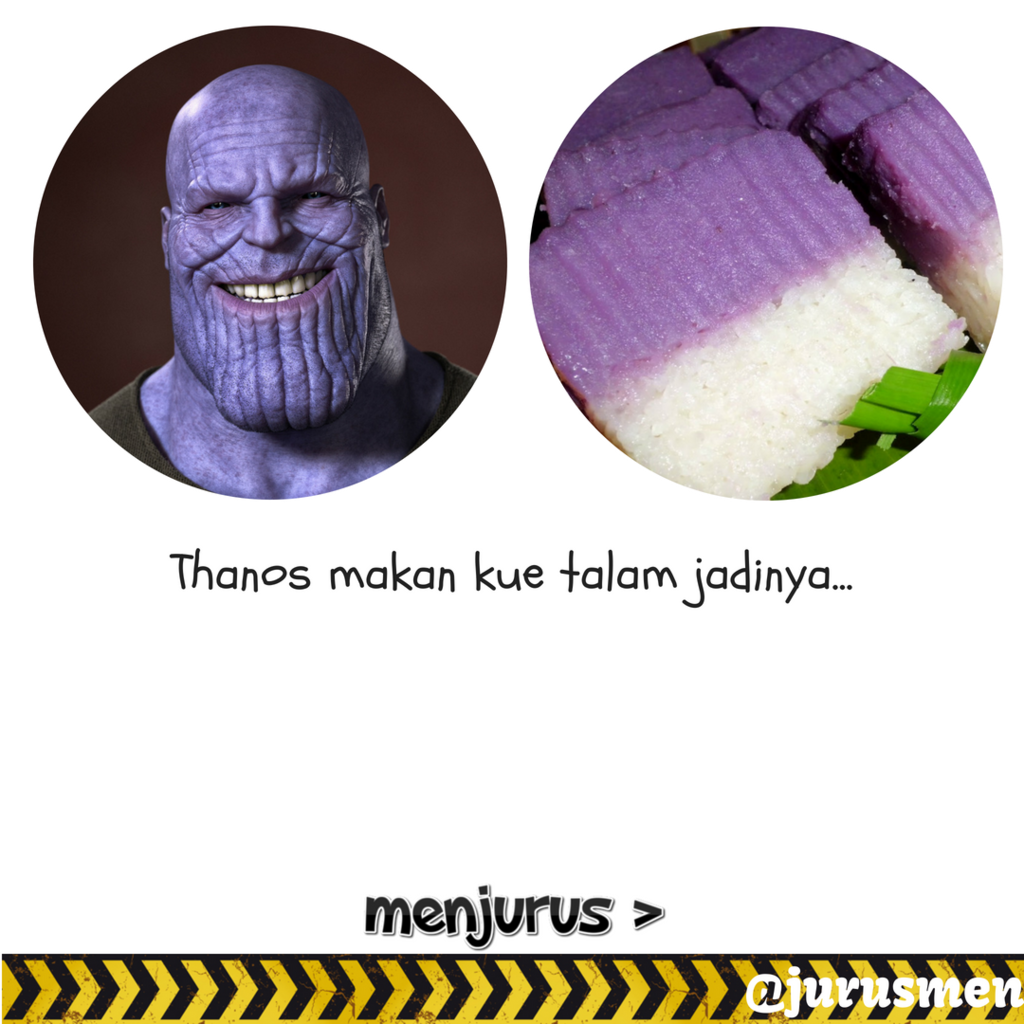 Thanos Doyan Kue Tradisional Indonesia Loh!
