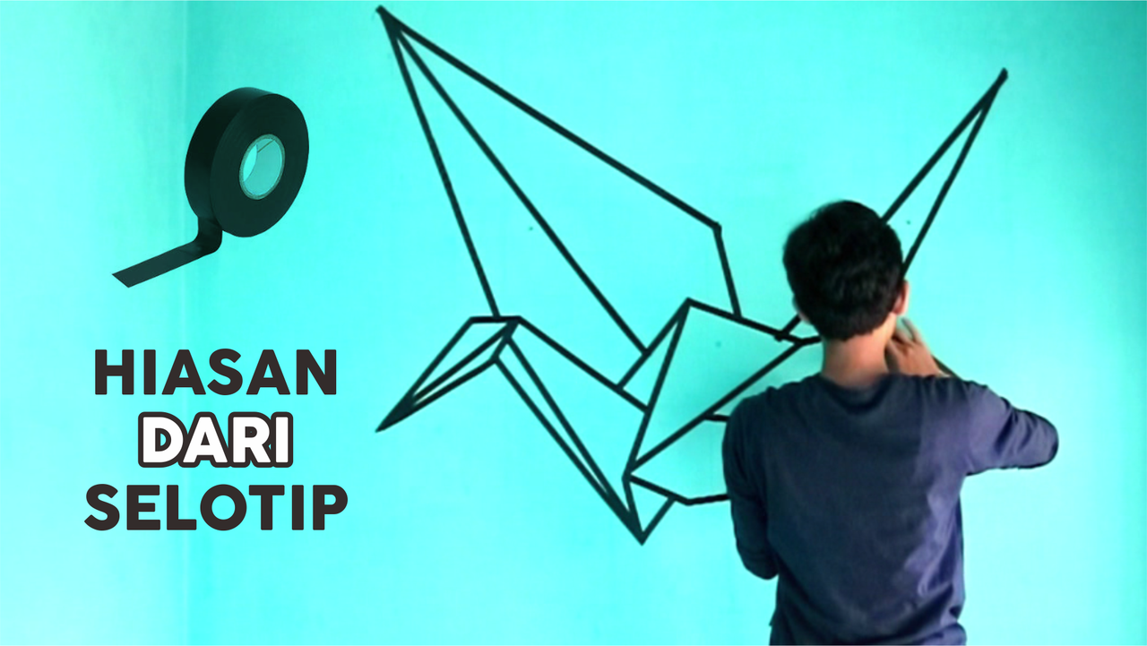 KEREN! COWOK INI MENGHIAS DINDING HANYA MENGGUNAKAN ISOLATIP