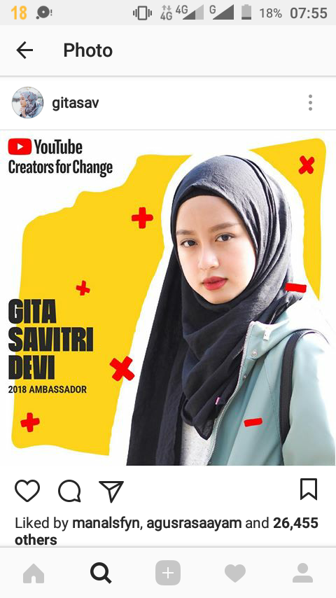 Gita Savitri Devi YouTuber Cantik Berprestasi Yang Kuliah 
