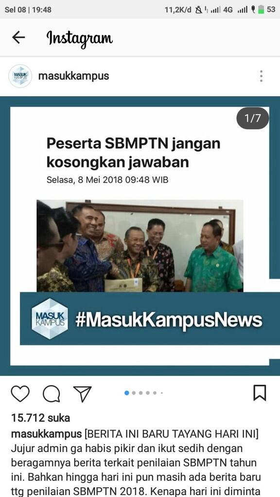 SBMPTN: Kalo Ente ENGGAK HOKI, Ente ENGGAK USAH KULIAH