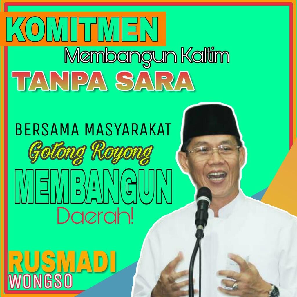 Rusmadi-Safaruddin Berkomitmen Bangun Kaltim Tanpa Kedepankan Sentimen SARA