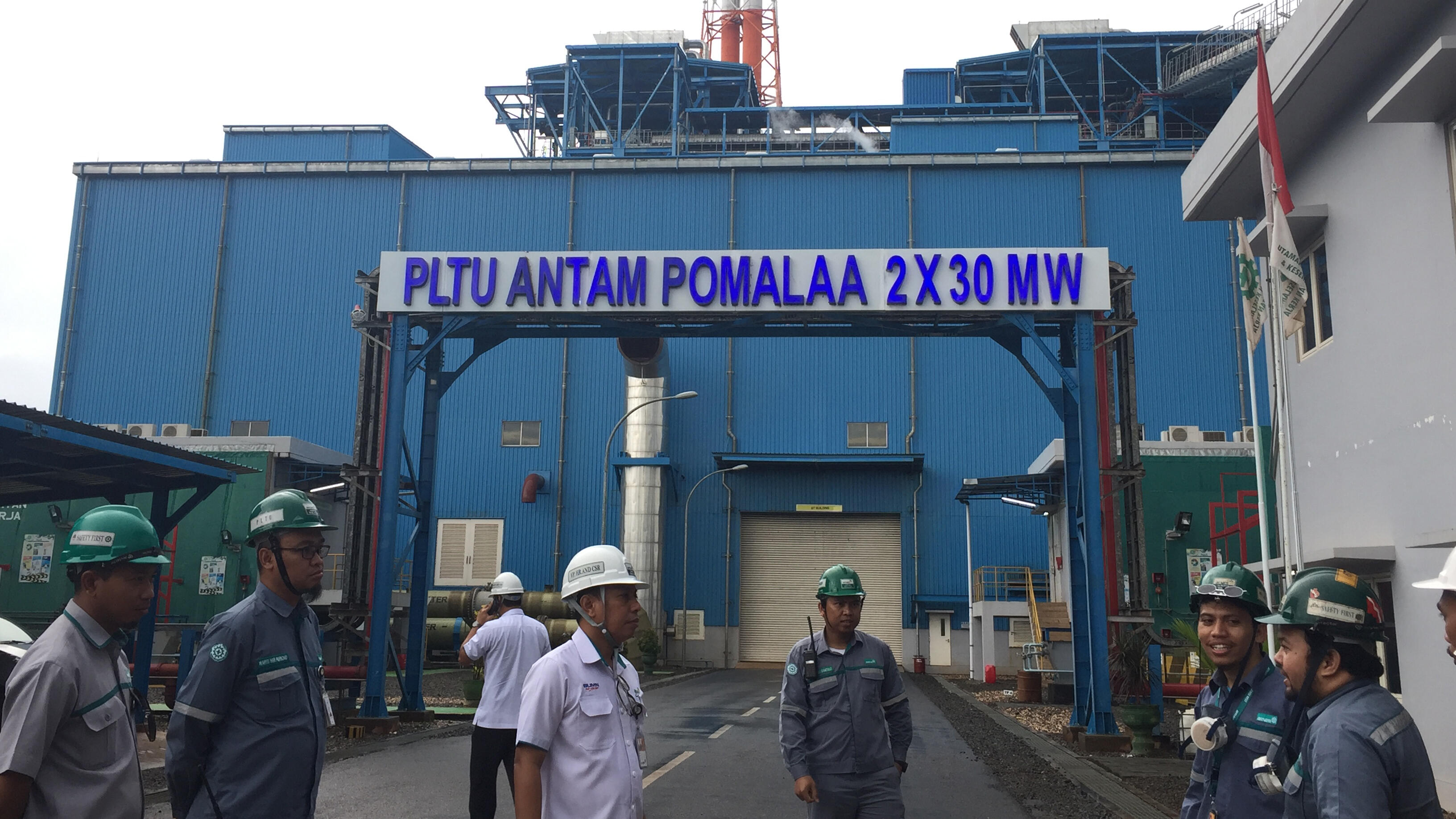 Menengok PLTU Milik Antam di Pomalaa dengan Kapasitas 60 MW