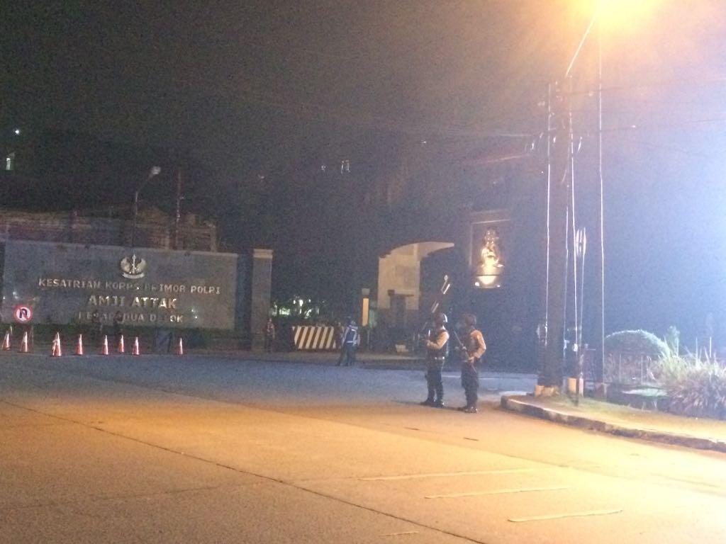 Humas Polri: Ada Polisi Terluka Akibat Kericuhan di Mako Brimob