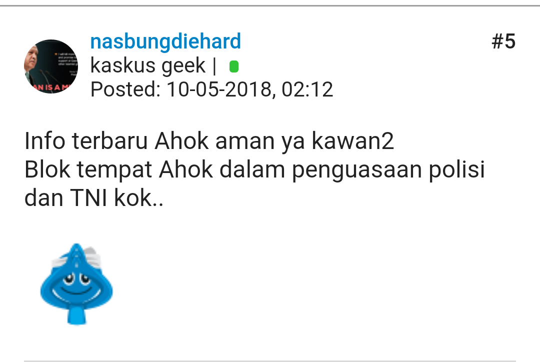 Polisi: Ahok Bisa Jadi Sandera di Mako Brimob, Kita Perhitungkan