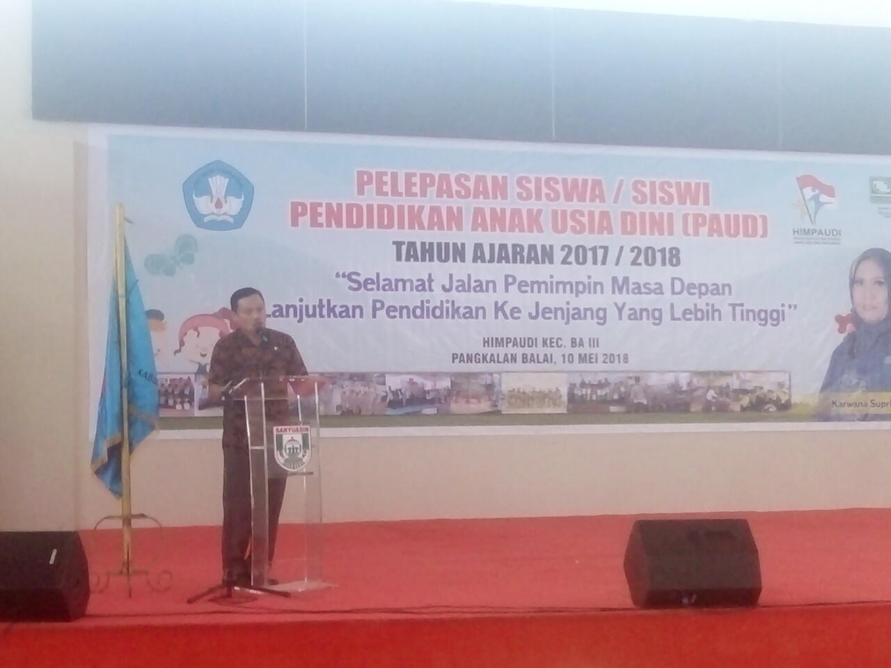 Nopran Lepas 160 Siswa/ Siswi Paud Kecamatan Banyuasin III