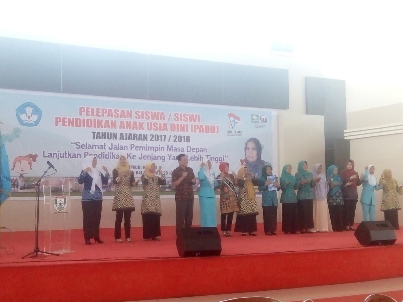Nopran Lepas 160 Siswa/ Siswi Paud Kecamatan Banyuasin III